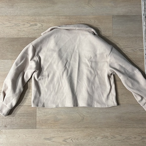 Cream Colored Shacket - Picture 6 of 6